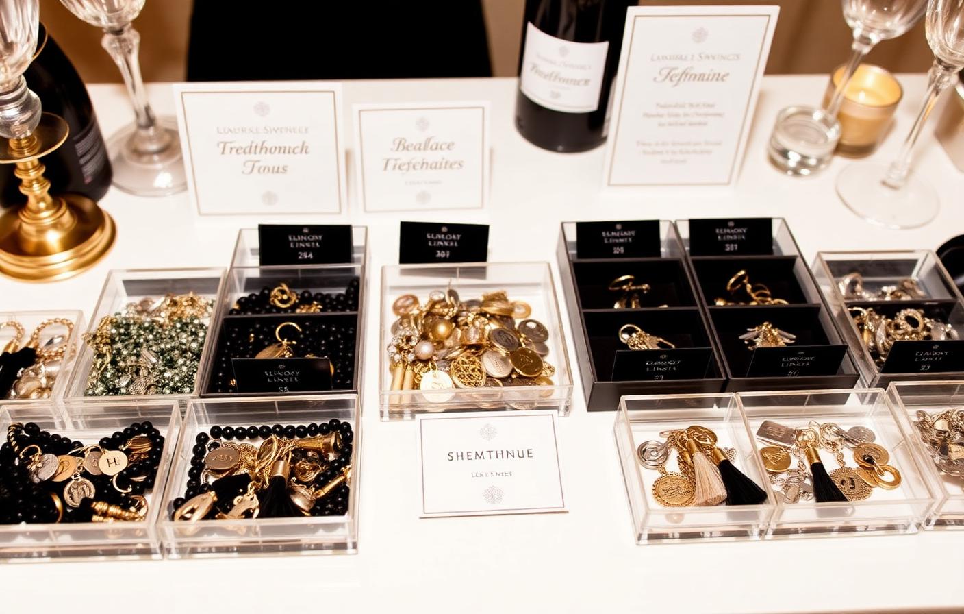 Live Keychain Station styled and branded at a live event